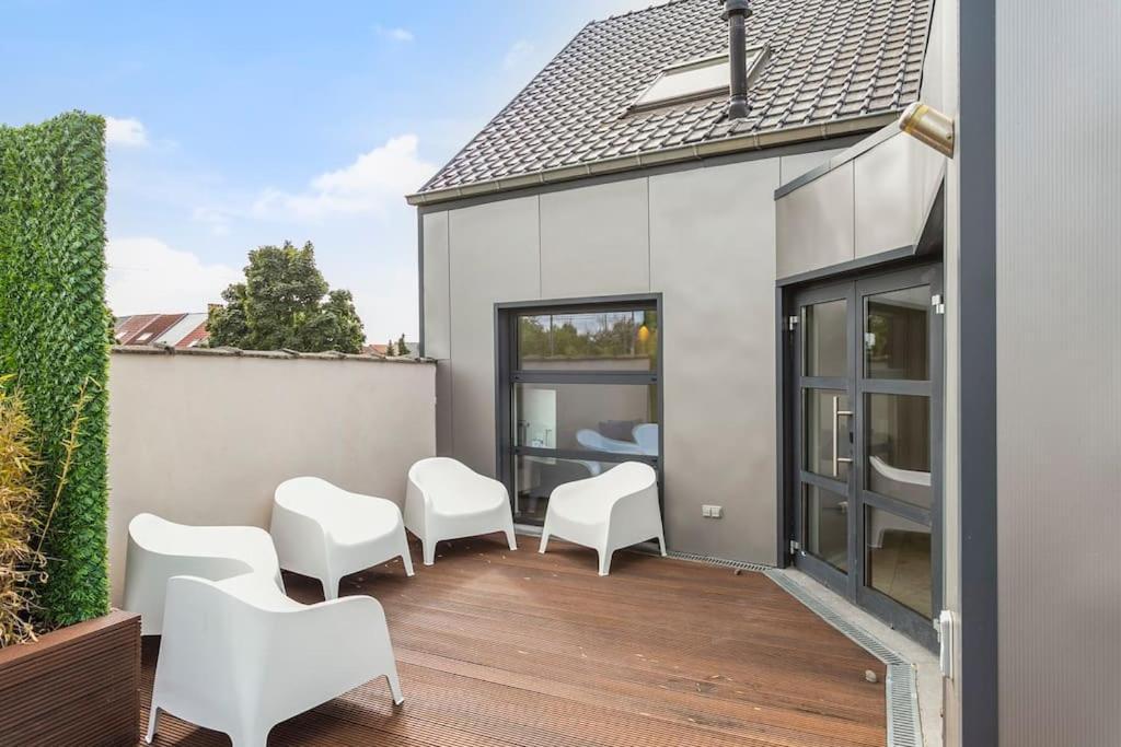 Schitterende Loft Met Jacuzzi En Sauna In Mechelen Exterior foto