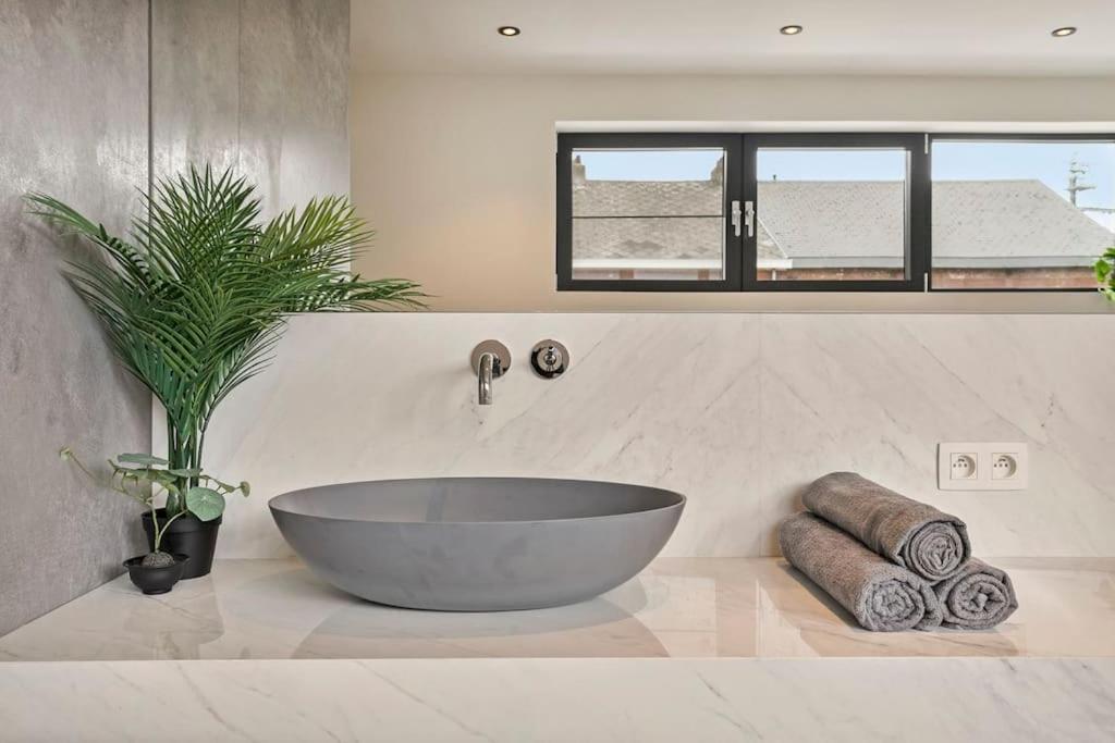 Schitterende Loft Met Jacuzzi En Sauna In Mechelen Exterior foto