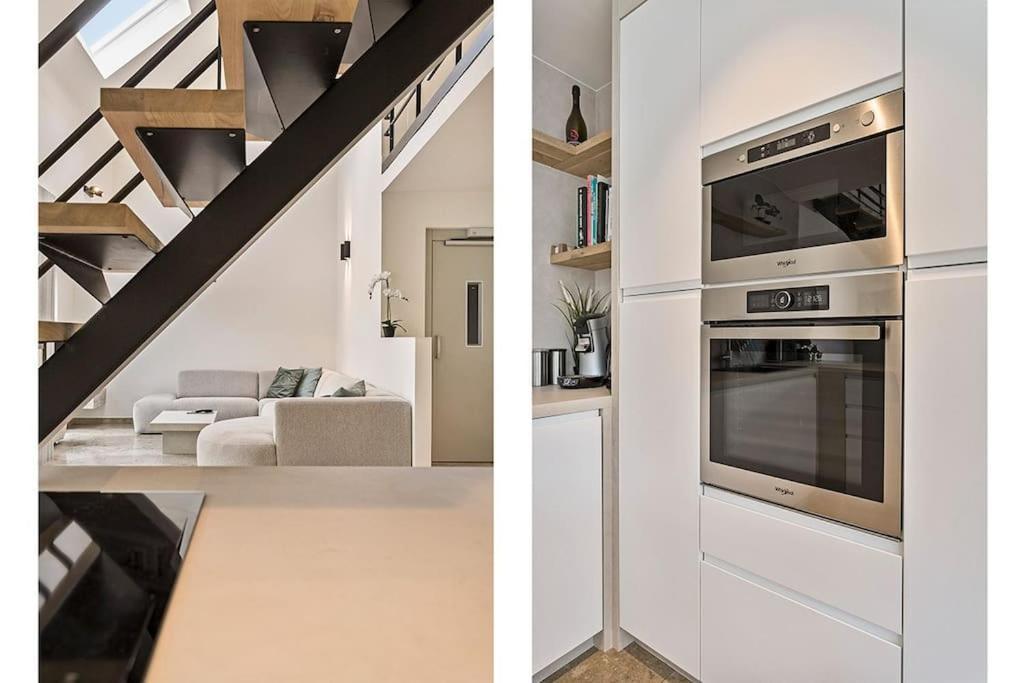 Schitterende Loft Met Jacuzzi En Sauna In Mechelen Exterior foto