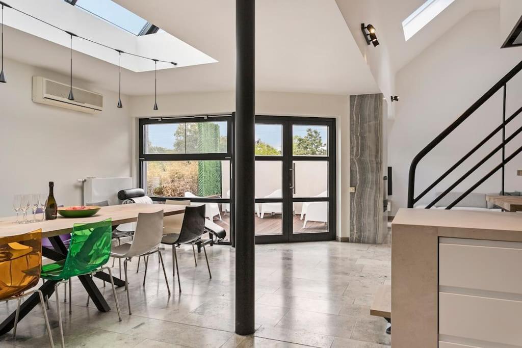 Schitterende Loft Met Jacuzzi En Sauna In Mechelen Exterior foto